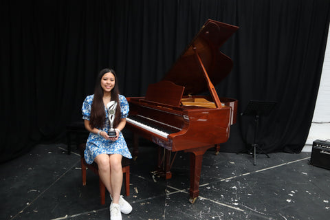 Kimi Lee Arana - Performer of the Day in the Junior Concert 