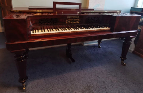 Collard & Collard Square Piano in Mahogany