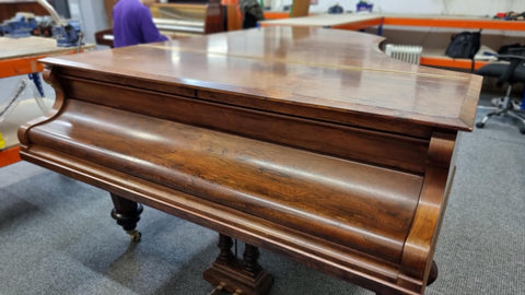 Bechstein Model V Grand Piano Restoration 4