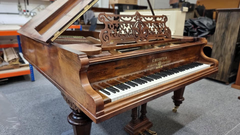 Bechstein Model V Grand Piano Restoration 1