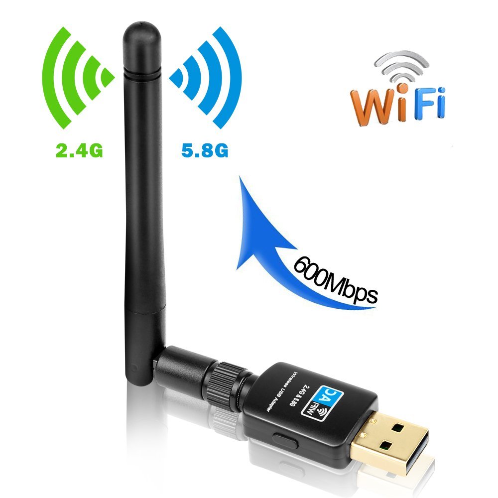 Wireless USB Wifi 600M Dual Band Zexmte – zexmte