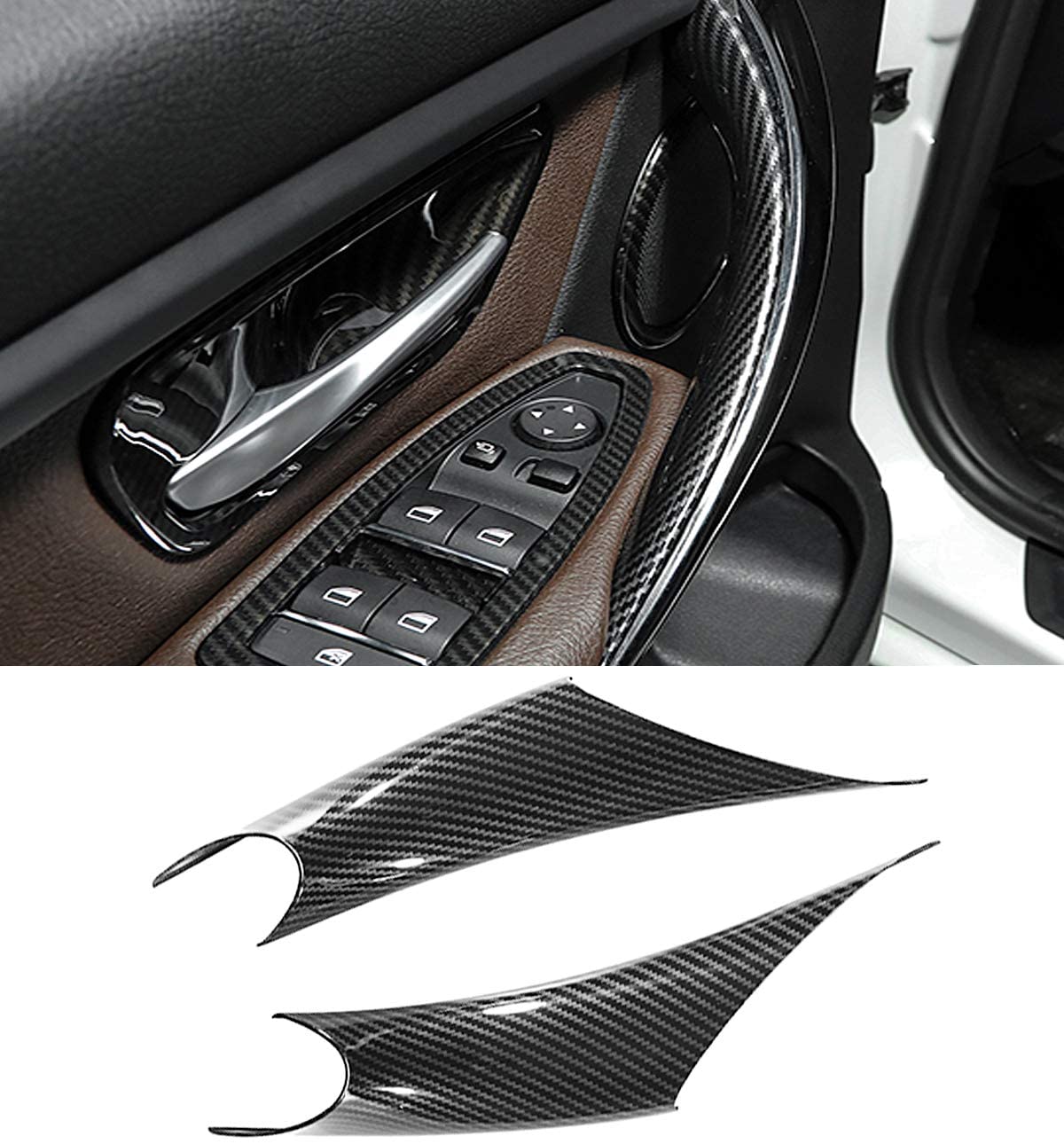 2PCS Car Door Handles for BMW 3/4 Series-F30/F31/F32/F36-Black| Jaronx