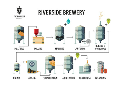 All the different processes to brew beer