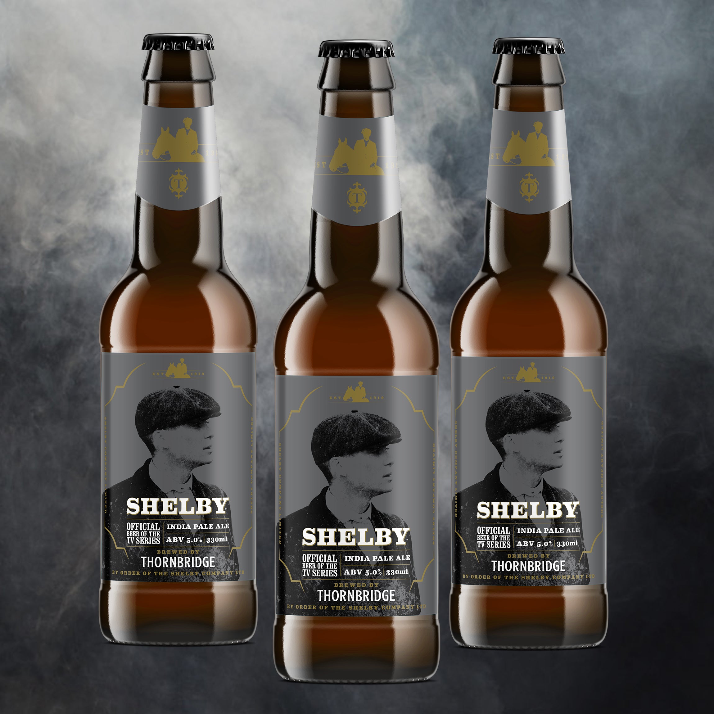 Shelby - The Official Beer of the TV Series - 5% IPA - 12 x 330ml bottles