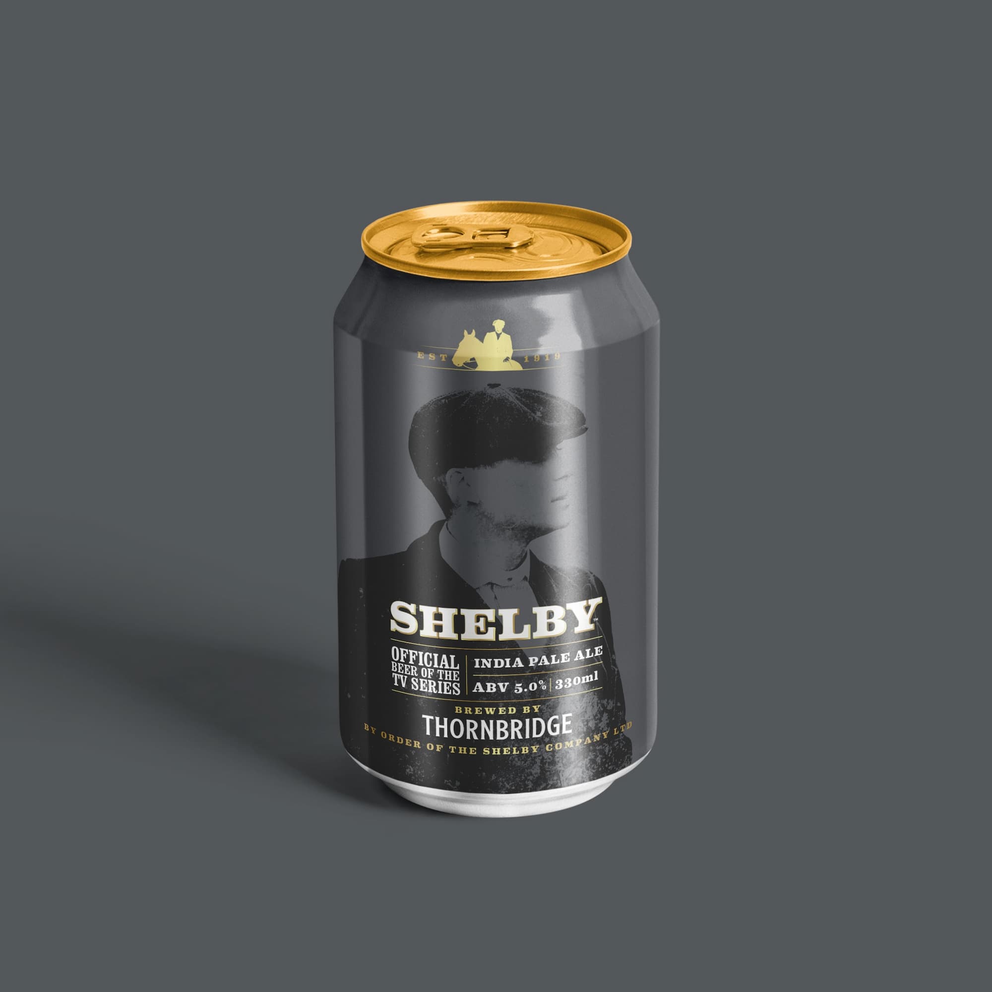 Shelby - The Official Beer of the Peaky Blinders TV Series - 5% IPA 330ml can