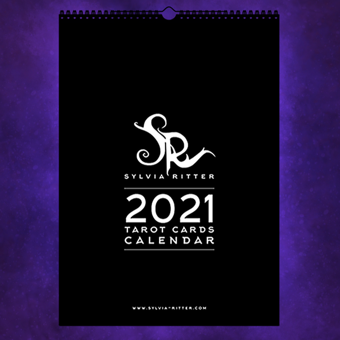 PREORDER 2021 Tarot Cards Calendar Limited Edition Sylvia Ritter