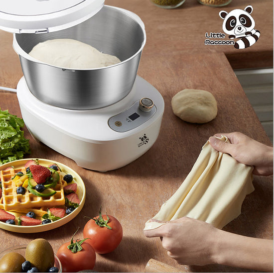 小浣熊 A50E2旋钮式全自动和面机 家用厨用搅拌机 Automatic Kneading Mixer 5L 200W