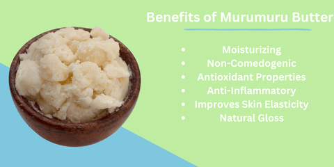 Murumuru Butter Benefits for Skin and Lips: Moisturizing, Non-Comedogenic, Antioxidant Properties, Improves Skin Elasticity, Gives a Gloss