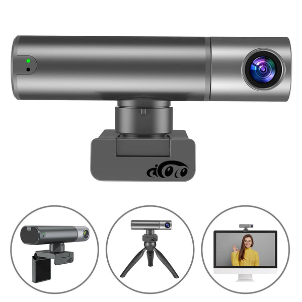 OBSBOT Meet 4K Webcam Ultra HD AI-Powered Virtual Background Webcam –  Pergear