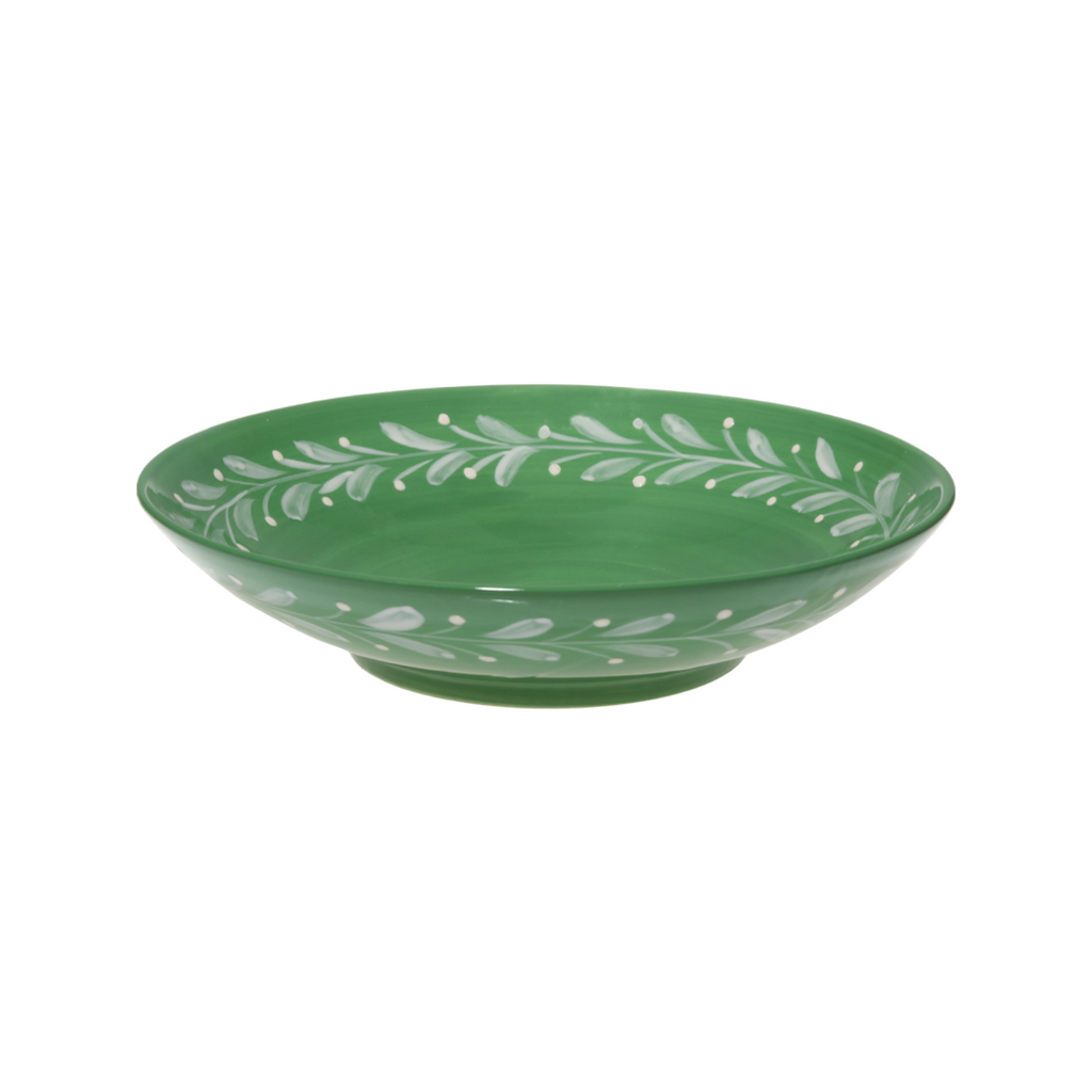 Anna Reverse Green Serving Bowl – Carolina Irving and Daughters