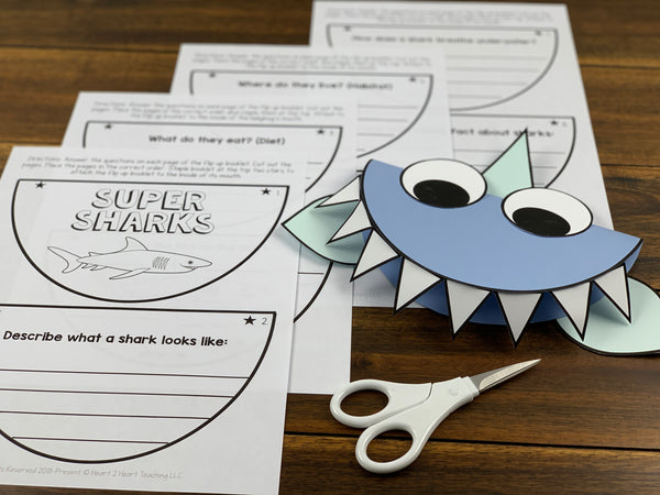 Shark craft for kids