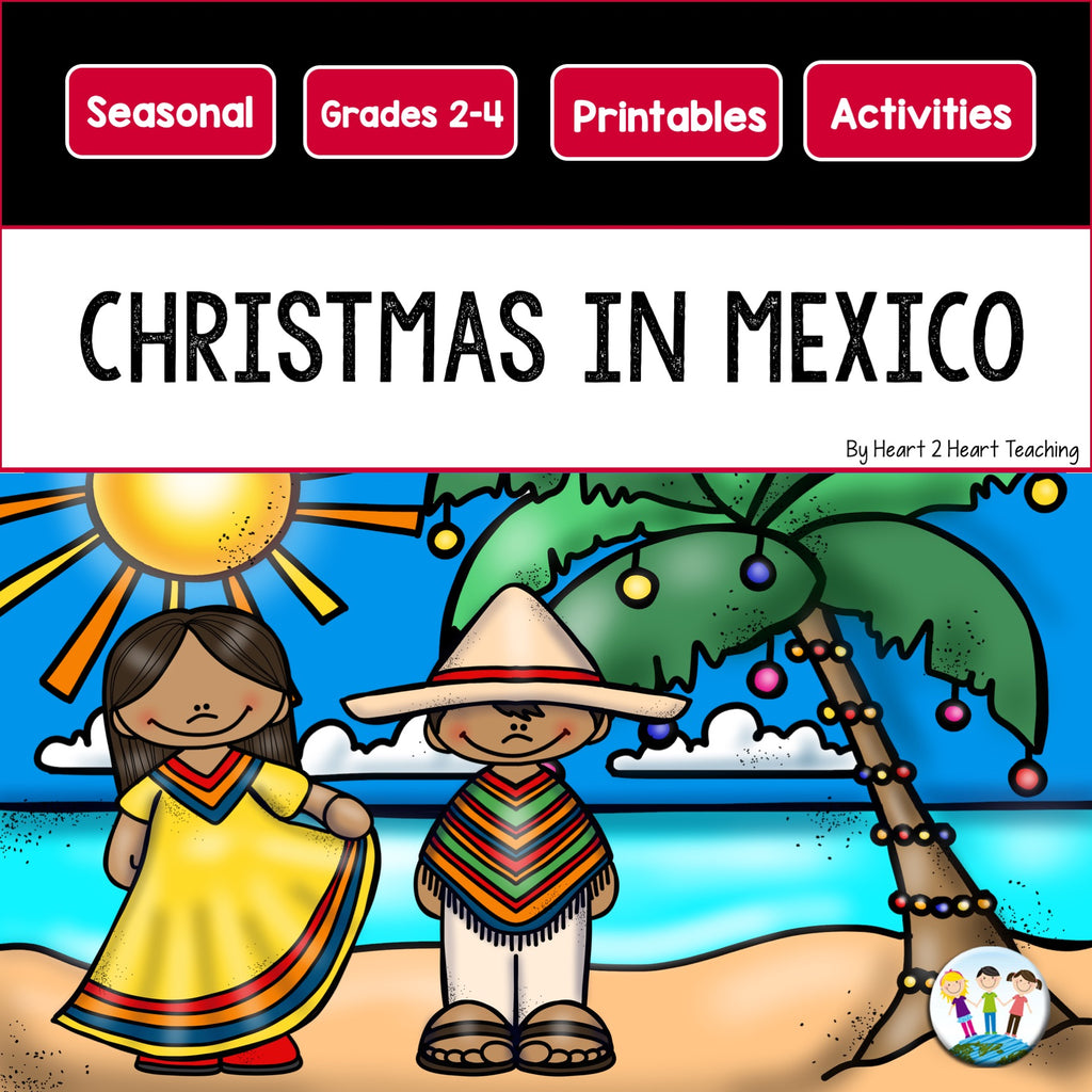 Christmas in Mexico Activity Pack Heart 2 Heart Teaching