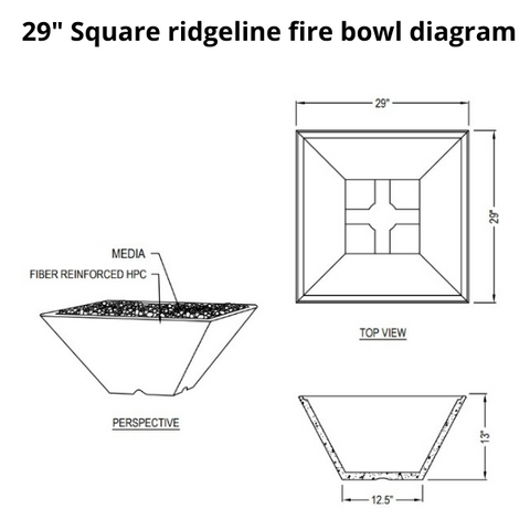 29_ Square ridgeline fire bowl diagram