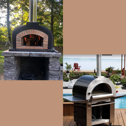 Brick Pizza Ovens or Stainless Steel pizza ovens