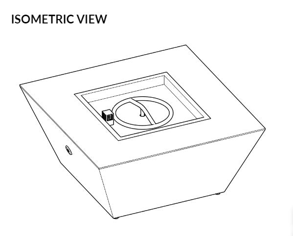 Plymouth-Square-Fire-Pit Isometric View