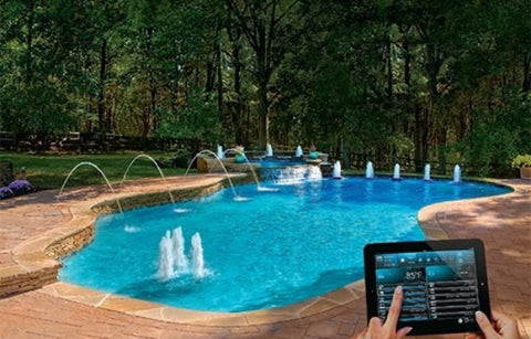 relax with robotic pool cleaner