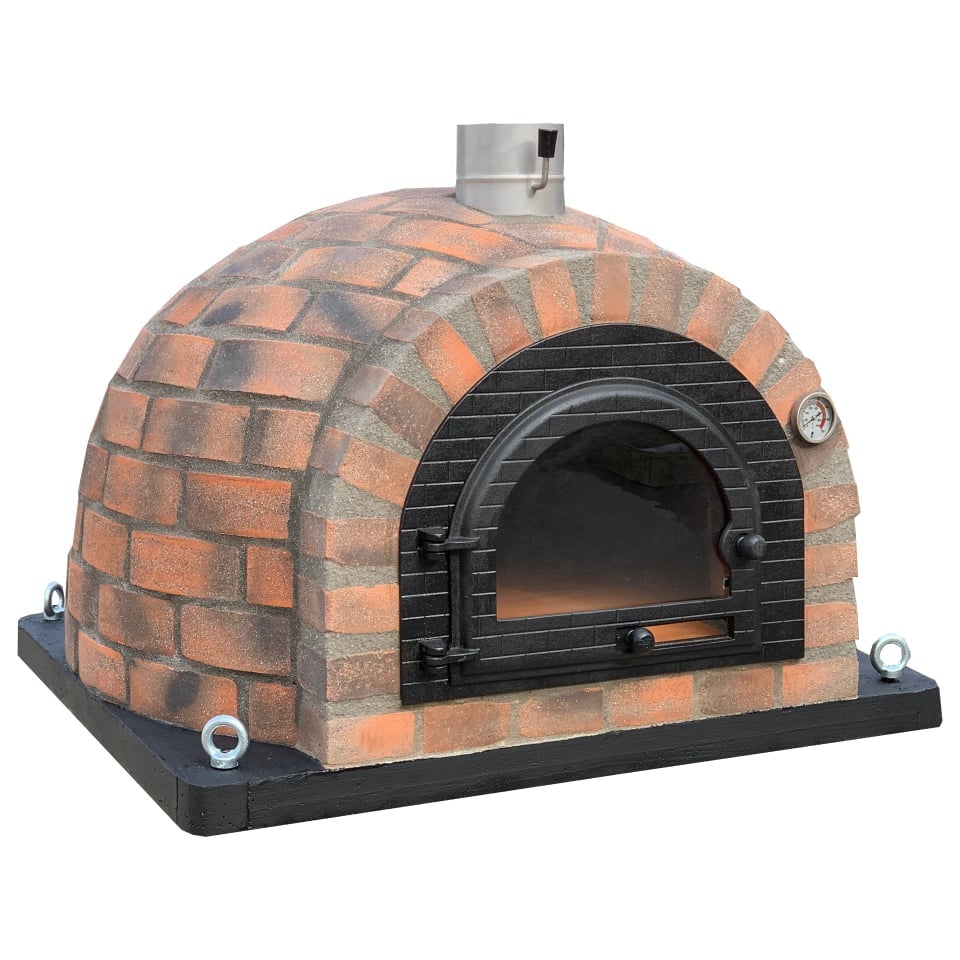 Pro Forno Rustico Red Traditional Wood Fired Brick Pizza Oven 6794