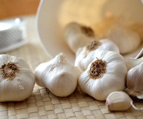 Garlic boosts the immune system and reduce stress.