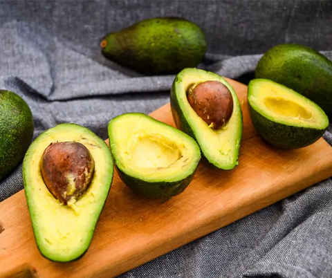 Avocados are also rich in tryptophan, an amino acid required for serotonin production, and folate, which is important for optimal brain function and mood regulation.