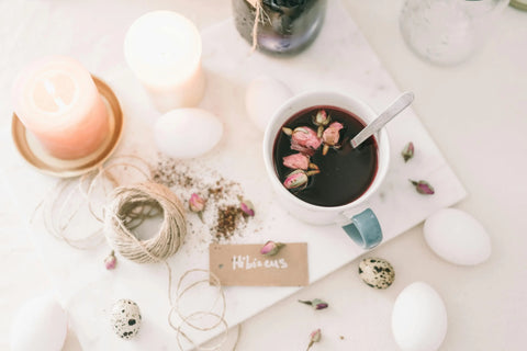 One DIY self care package idea is a calming tea set tailored to the person's interests.