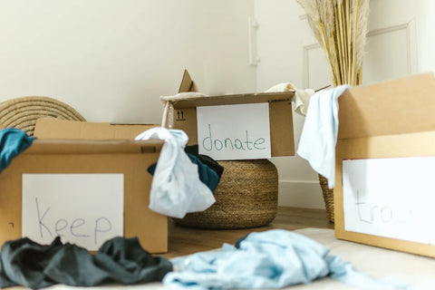 Small acts of kindness like donating clothes can help others feel loved.