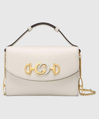 gucci zumi smooth leather mini bag