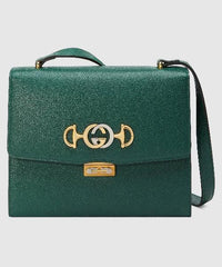 gucci zumi grainy leather small shoulder bag