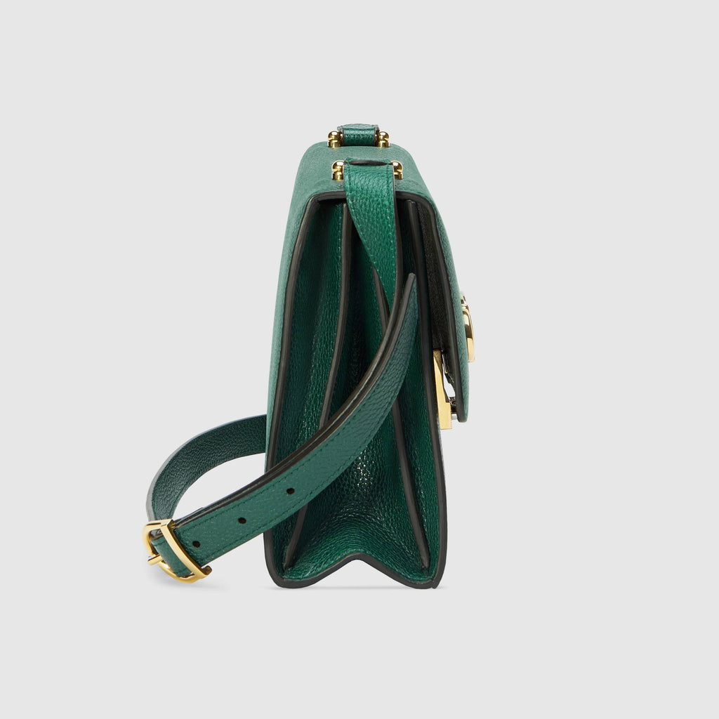 gucci zumi grainy leather small shoulder bag