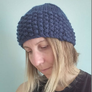 Easy Knitting Hat Pattern Thick Quick Bulky Hat Tutorial