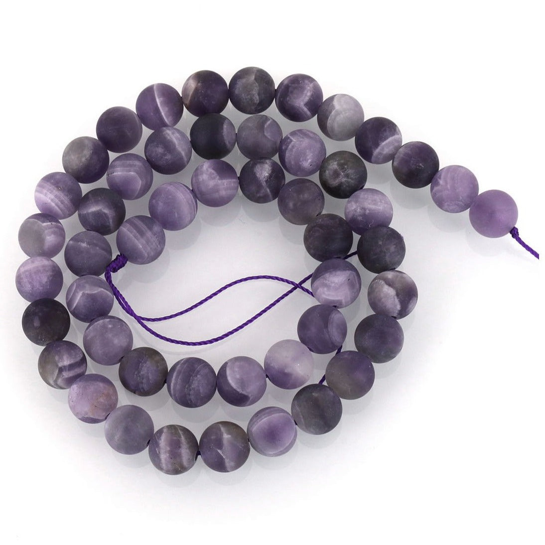 Beadia STONE BEADS 2020 Dark Purple Natural Spacer Beads for Making Jewelry  4-12 MM Wholesale - AliExpress