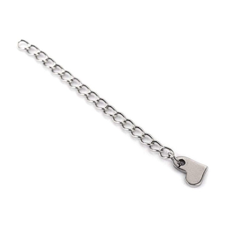 Extender Chain for Necklaces and Bracelets Silver - Bario Neal