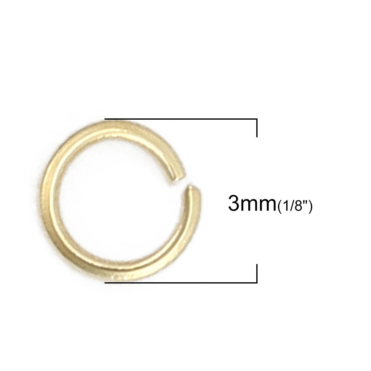 Brass Jump Ring Opener/Closer. With 4 slots for different wire thickness
