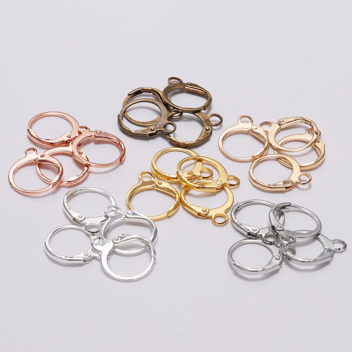 AN Sunshine Jewellery Making Earring Hooks (100 Pcs) - Jewellery Making Earring  Hooks (100 Pcs) . shop for AN Sunshine products in India.