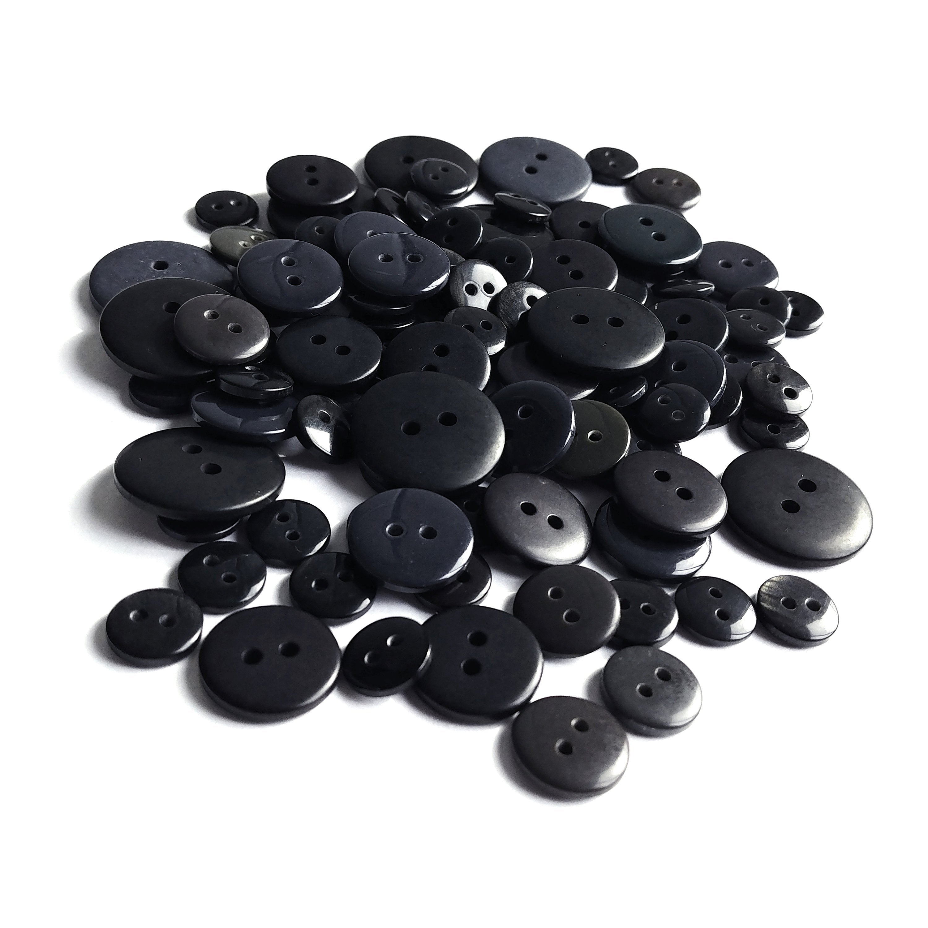 960 Pieces 9mm 12 Colors Round Resin Button Sewing Craft Buttons