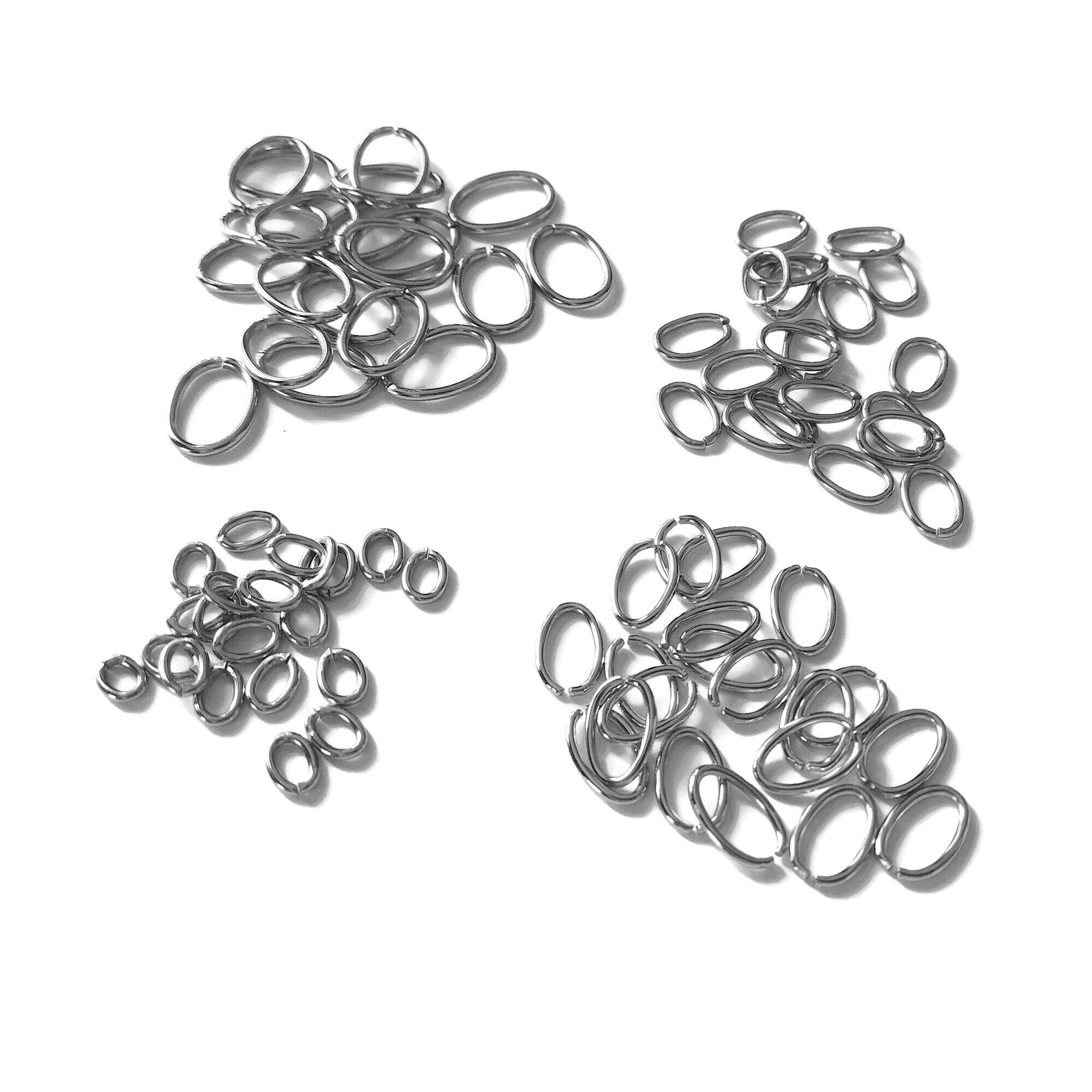 Brass Open Jump Rings for Jewelry Making * Different Colors