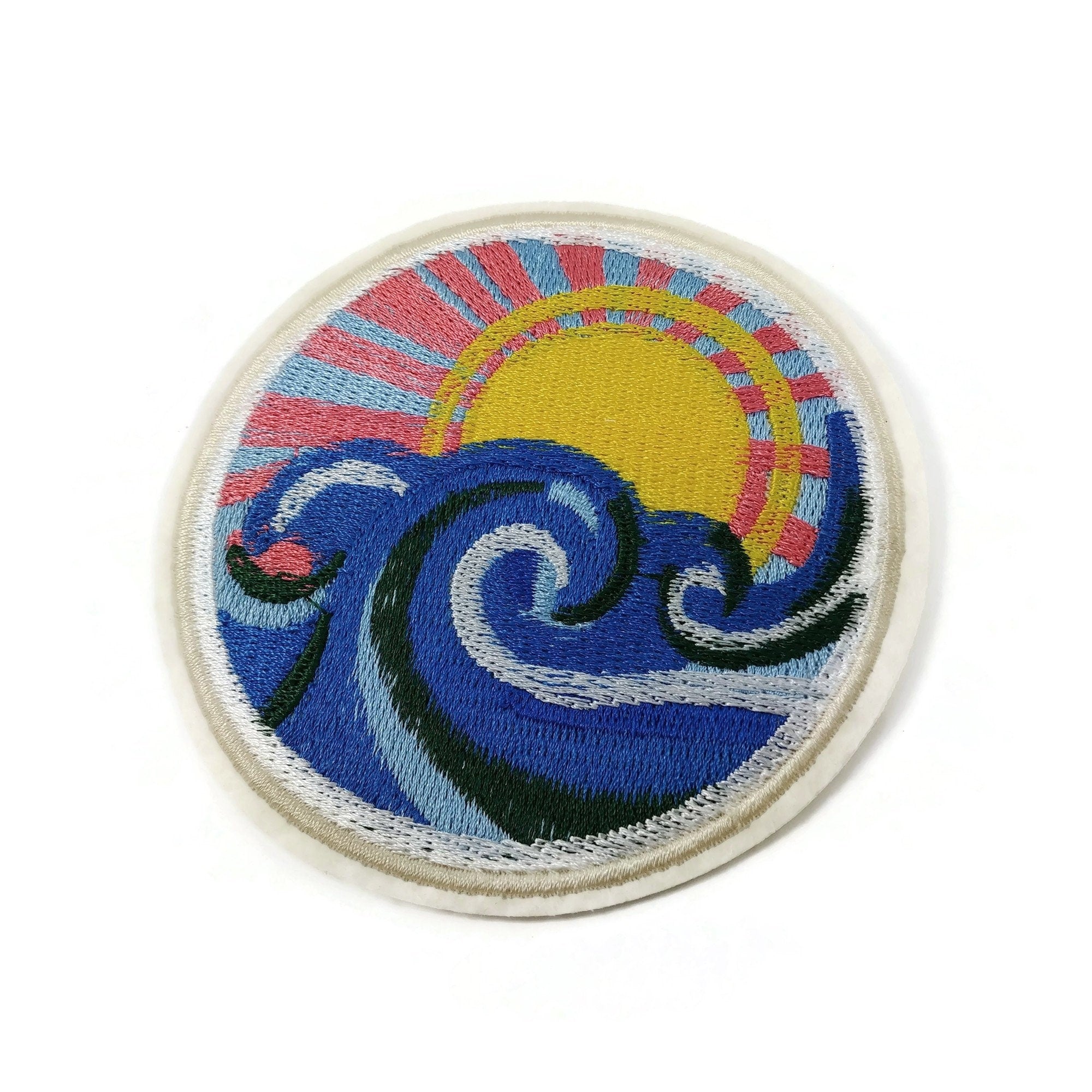 Winks for Days Burger Boi Embroidered Iron-On Patch