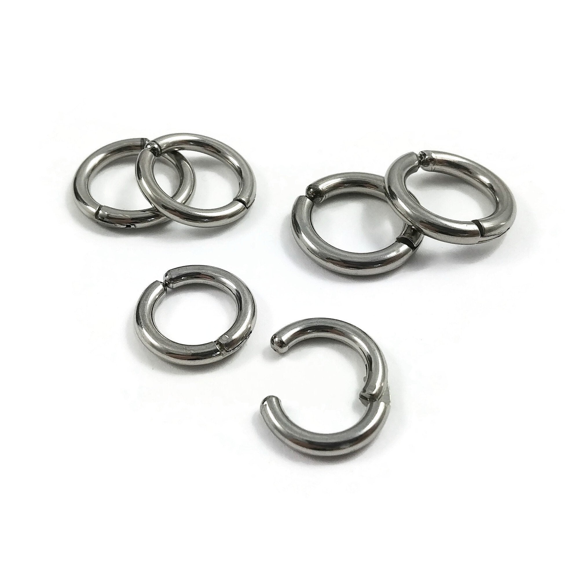 Stainless steel earring hardware hoop fabric (SUS316L) – 貴和