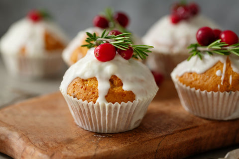 bolinho vegano de natal