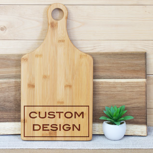 Custom Wooden Paddle - custom design