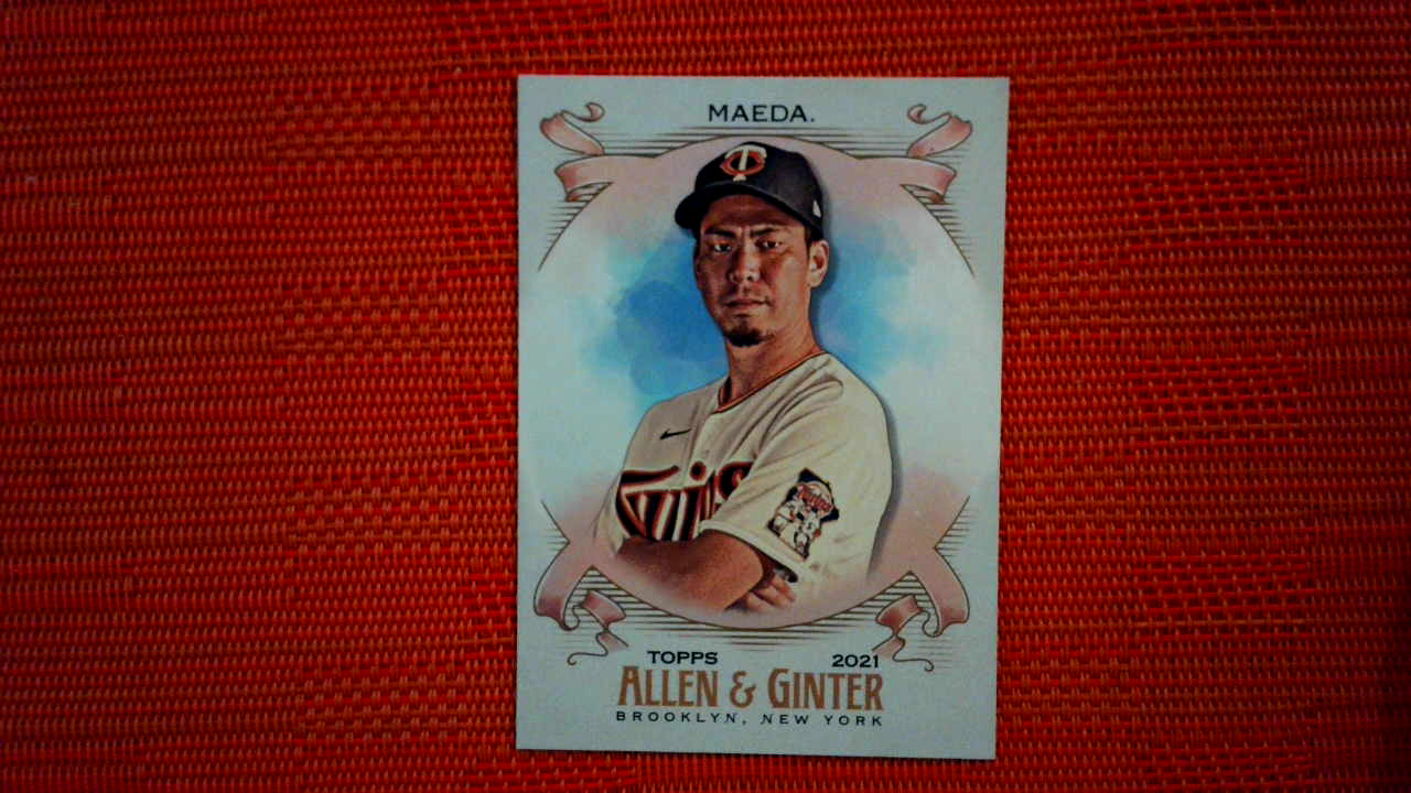2021 Topps Allen & Ginter Hot Box Silver Foil SP #309 Kenta Maeda