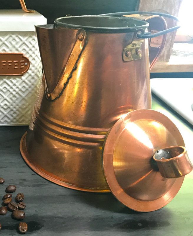 Lewis and Clark Coffee Pot