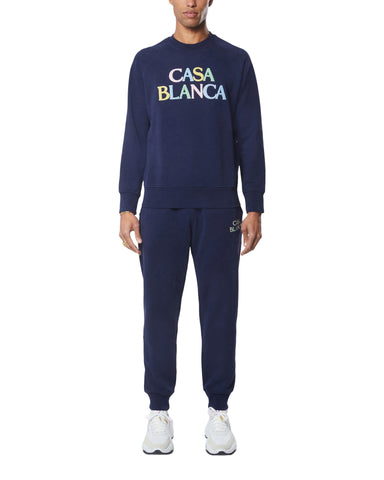 Grey Marl Fifth Avenue Sweatshirt  Casablanca Paris – Casablanca