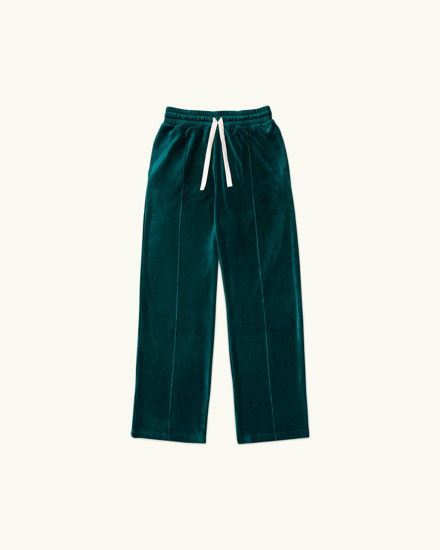 velour jogging bottoms