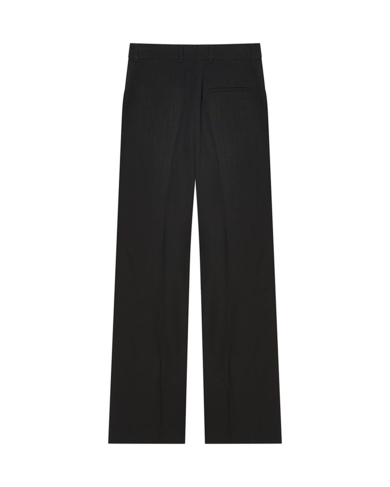 Black Wide Leg Trousers | Casablanca Paris