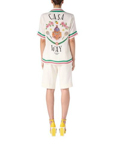 Shirts Casablanca - rainbow monogram shirt - WS23SH01510