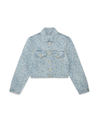 Mens Louis Vuitton blue Cotton Classic Denim Jacket