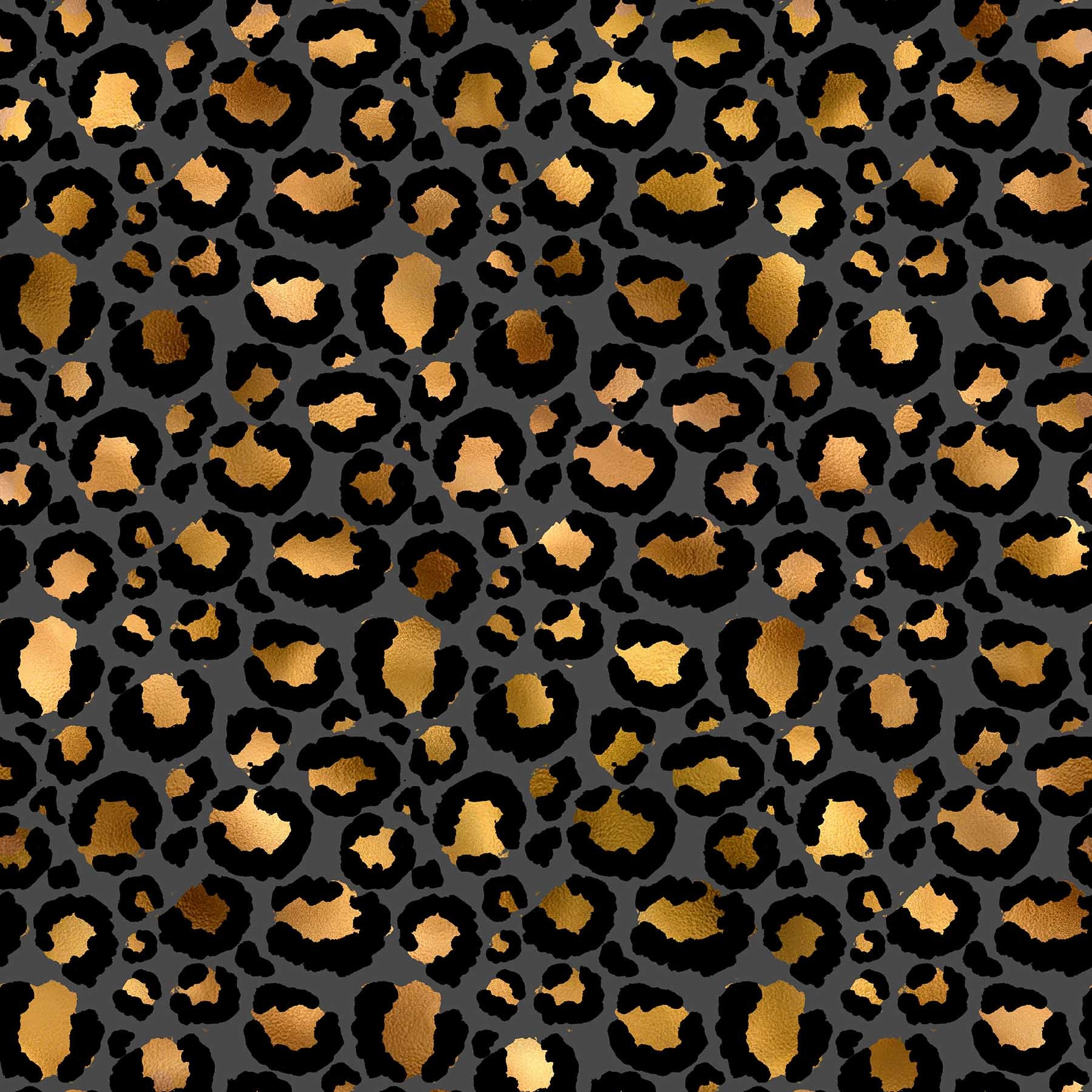 Leopard Skin Printed Vinyl - Dark Grey Large Spots – Moxie Vinyls