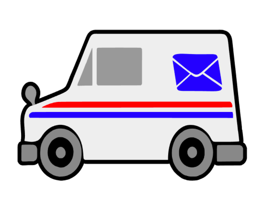 Download Us Postal Delivery Truck Acrylic Blanks For Key Chain Crafting Moxie Vinyls