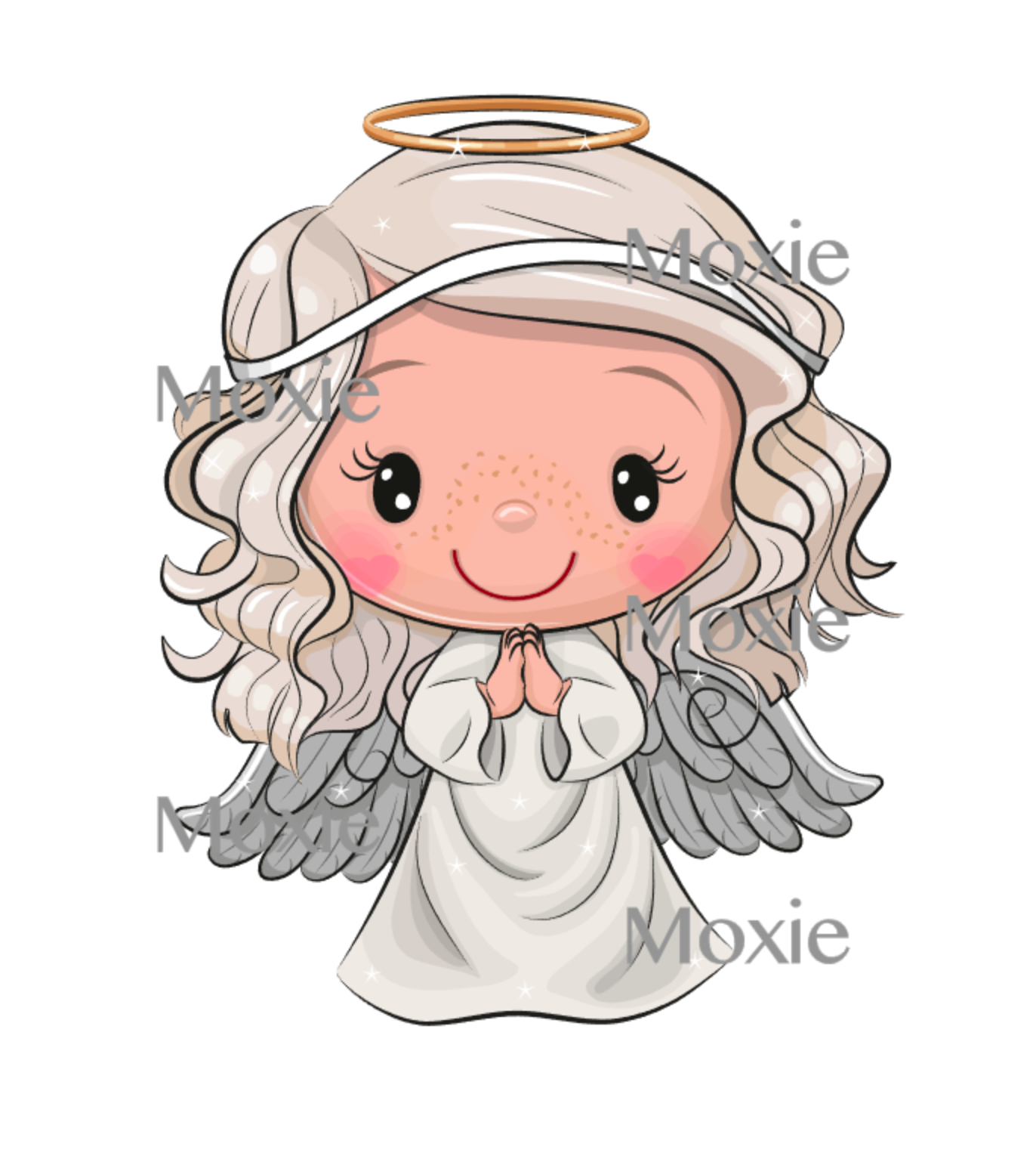 Angel Decal & Acrylic Blank COMBO – Moxie Vinyls