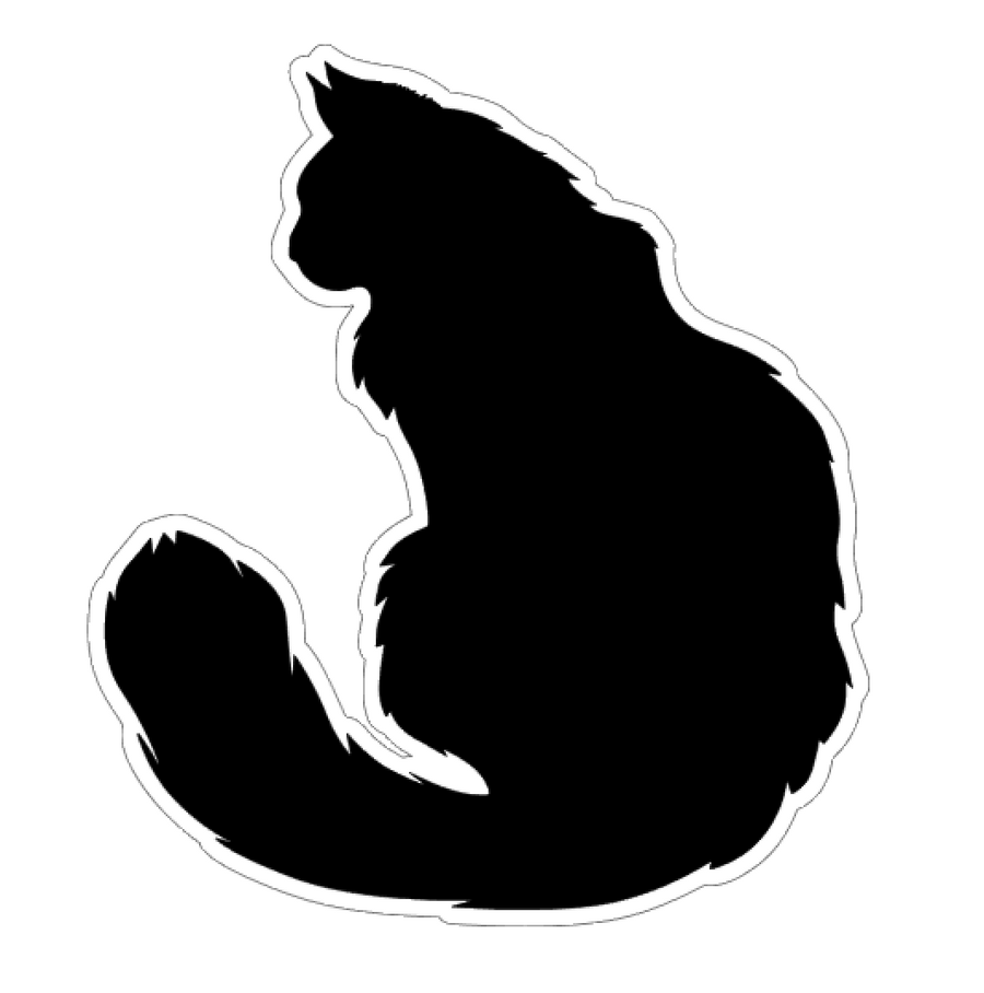 Fluffy Long Hair Cat Acrylic Blank – Moxie Vinyls